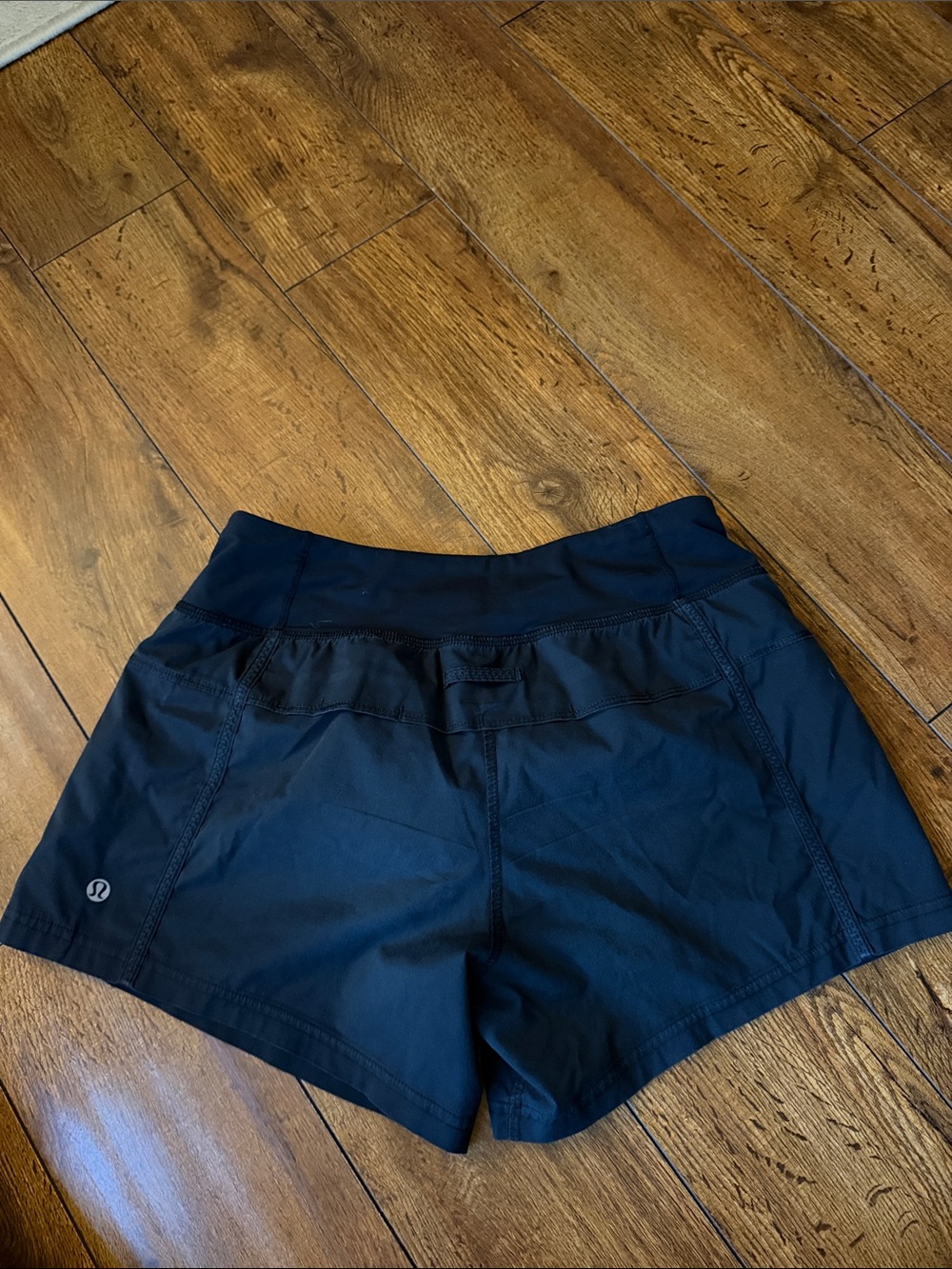 lululemon athletica Black Women's Athletic Shorts with Logo